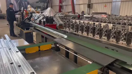 Stud and Track C/U 50~200 mm Automatic Adjustable Roll Former Roll Forming Machine for Ceiling Drywall