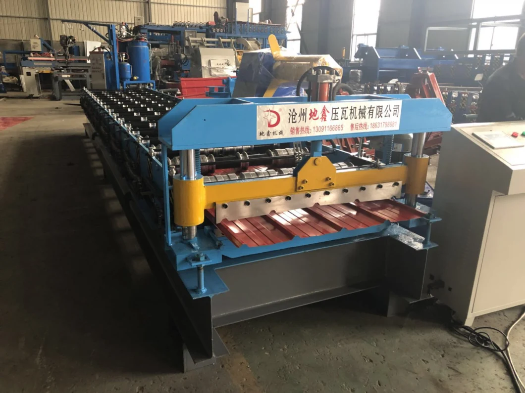 Trapezoidal Profile Roofing Cold Roll Forming Machine Roll Former
