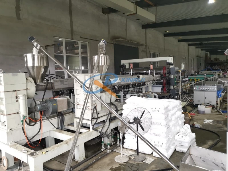 Plastic PP PE ABS PS PC PMMA Sheet Board Extrusion Making Machine
