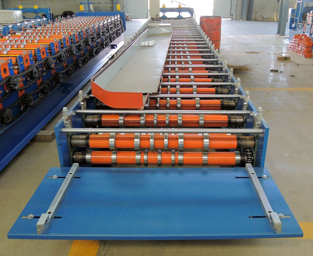 Nu-Wave Corrugated Siding Round Roofing Coregated Corugation Ripple Iron Undolados Corspan Roof Making Machine Roof Cold Roll Forming Machine Price