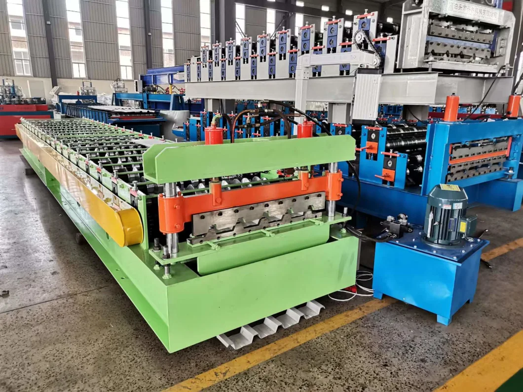 Simple Operate High Quality PPGI 686 Profile Trapezoidal Ibr Roof Sheet Press Making Roll Forming Machine